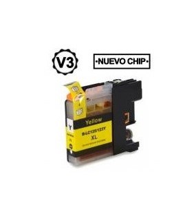 CARTUCHO BM BROTHER COMPATIBLE LC121XL/LC123XL AMARILLO LC121Y/LC123Y 10ML.